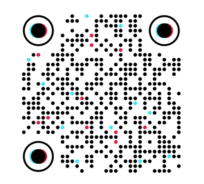 富士タクシー TikTok QRコード