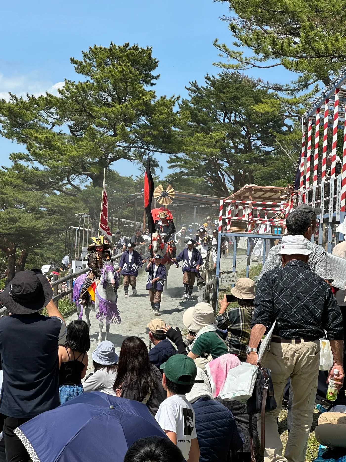相馬野馬追 祭り会場